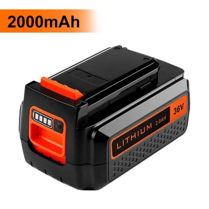 PowerSmart® Batterie Li-ion de rechange 4000 mAh 36 V pour McCulloch tous les produits 40 V, LI 40CS, LI 40T, LI 40GB, LI 40HT, 00058-26.117.01, LI- 402A, 582611701 PowerSmart® Batterie Li-ion de rechange 4000 mAh 36 V pour McCulloch tous les produits 40 V, LI 40CS, LI 40T, LI 40GB, LI 40HT, 00058-26.117.01, LI- 402A, 582611701