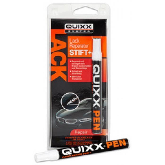 quixx quixx stylo réparation de peinture, 12 ml noir noir Noir