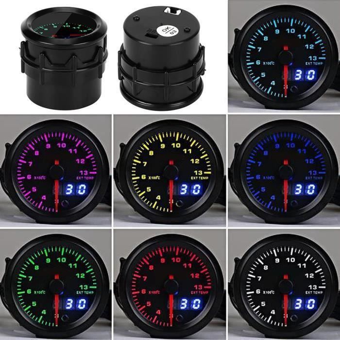 Thermomètre LCD à Double Canal, Jauge De Température Du