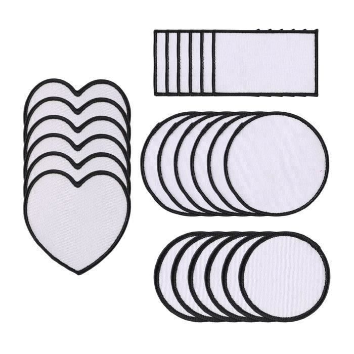Lot De 25 Patchs Brodés à Coudre Ou Repasser - Mélange Aléatoire De Designs Drôles Et Tendance