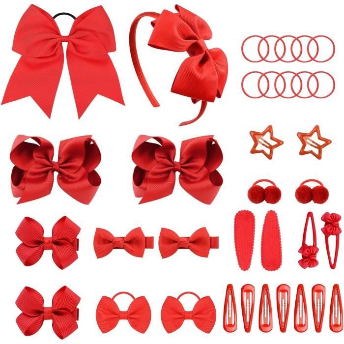 VIKSAUN 35 Pièces Elastique Cheveux, Bandes Elastiques, Cheveux Liens de Cheveux Élastiques