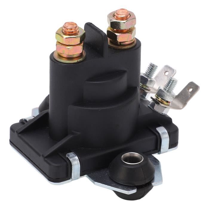 Relais De Tondeuse à Gazon 12V Solénoïde Démarreur - Compatible Tracteur Jardin ATV