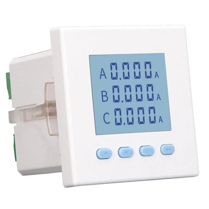 Ampèremètre Numérique à Panneau – Compteur De Courant Indicateur De Signal | Neuf