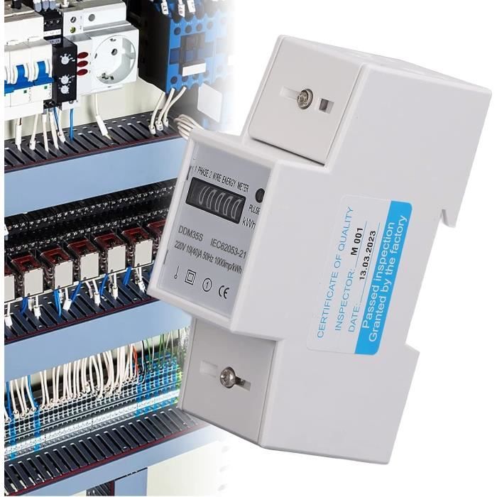 Moniteur D'Énergie - Wattmètre Amélioré Compteur De Puissance En Temps