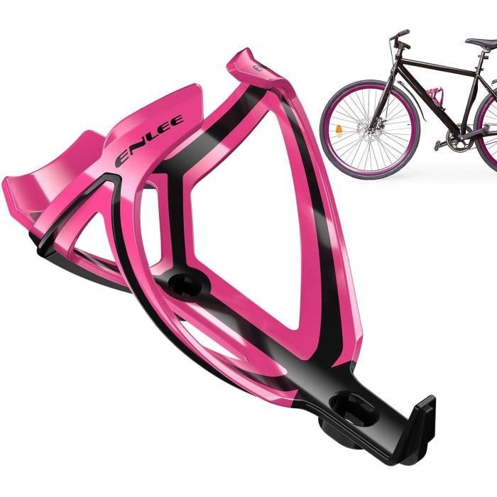 Porte Bidon Vélo Rotatif - Cage Bouteille Eau Moto Poussette, Réglable Et Robuste