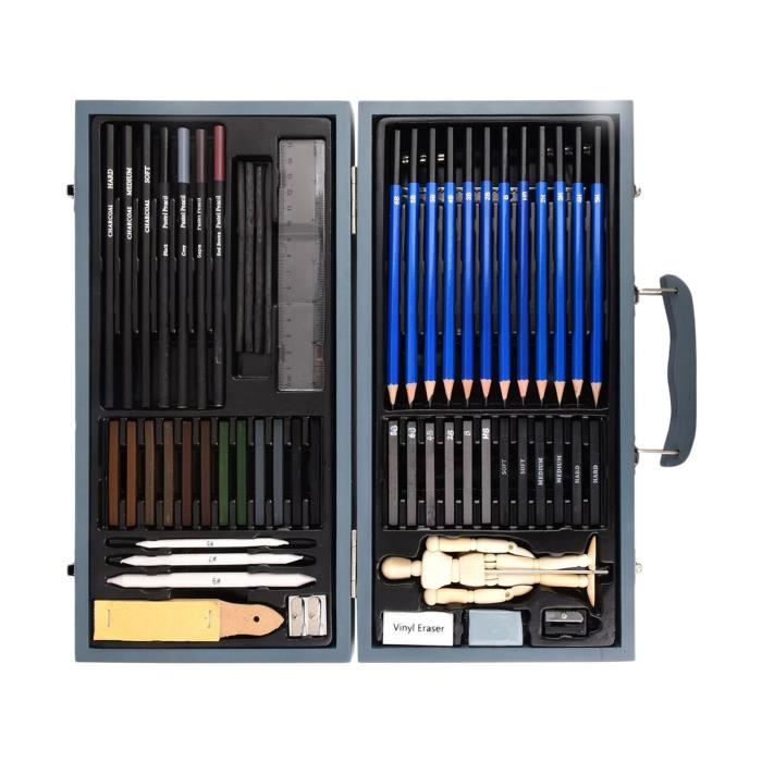 Ensemble de 24 crayons de couleur solubles dans l'eau pour réalisations