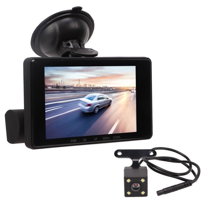 Support Universel Caméra De Tableau De Bord - Fixation Miroir Rétroviseur Métal Robuste Pour Voiture