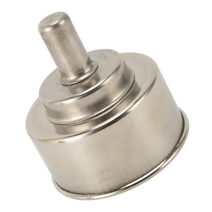 Lampe à Alcool En Acier Inoxydable – Capacité 200 Ml, Dimensions ~9x8 Cm – Pour Laboratoire, Expériences, Chauffage – Anti-explosion, Durable