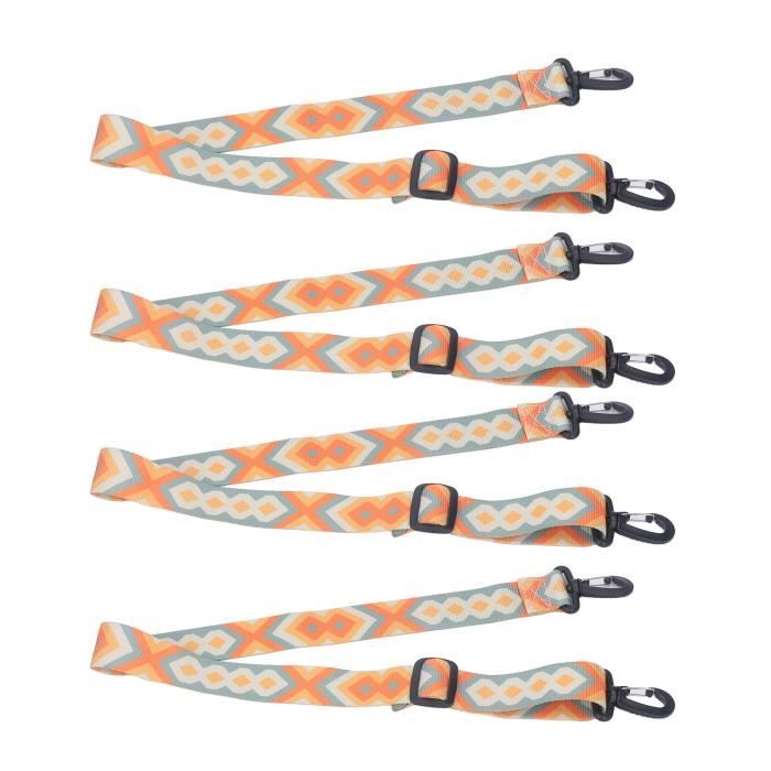 Sangle De Transport Réglable PATIKIL Pour Bottes De Ski, Patins, Planche, Tapis De Yoga - Longueur 126 Cm - Lot De 3