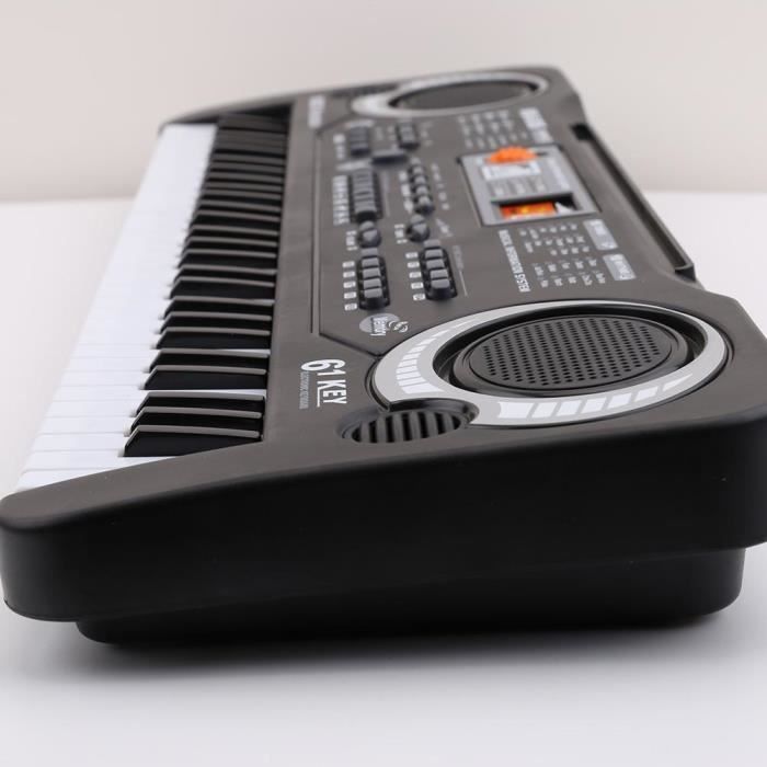 TD® 61 Touches orgue électronique numérique Clavier de piano avec enfants Microphone Jouets