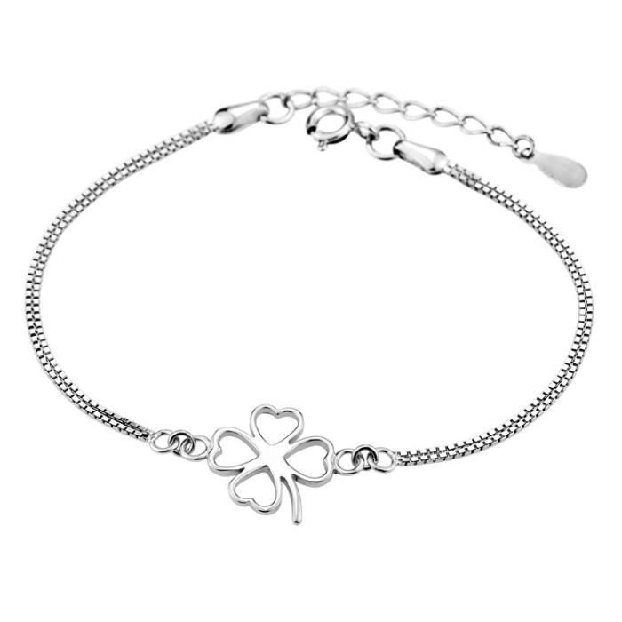 Bracelet trefle 4 feuilles Clearance