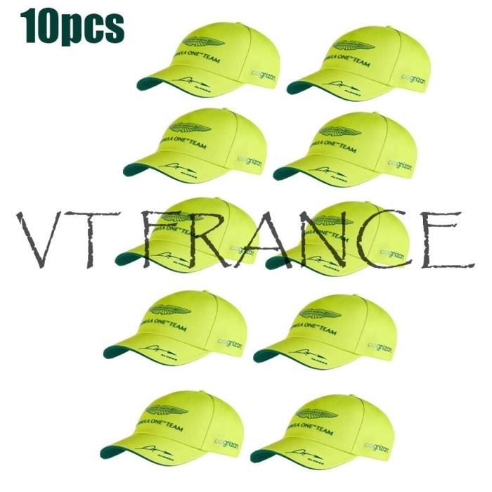 Aston Martin F1 2025 Casquette Équipe Stroll Enfant Vert - Taille Unique