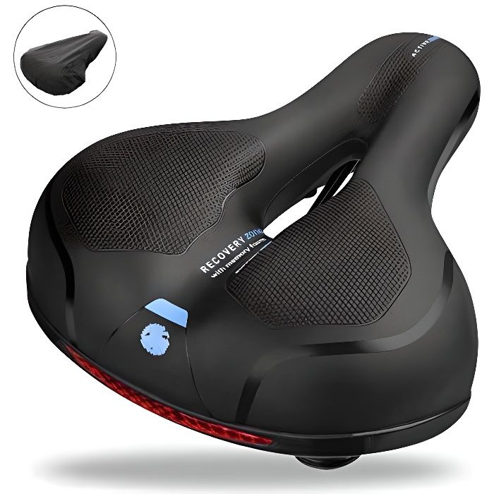 YOLISTAR Selle de Vélo, Siège de Vélo Creux et Ergonomique Selle de Vélo,Selle de Vélo Route Gel Imperméable et Respirante pour Hom
