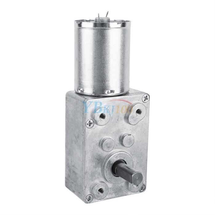 Moteur Réducteur DC 12V 5 RPM - Pour Automatisation, Ouvre-fenêtre, Distributeur, Machine