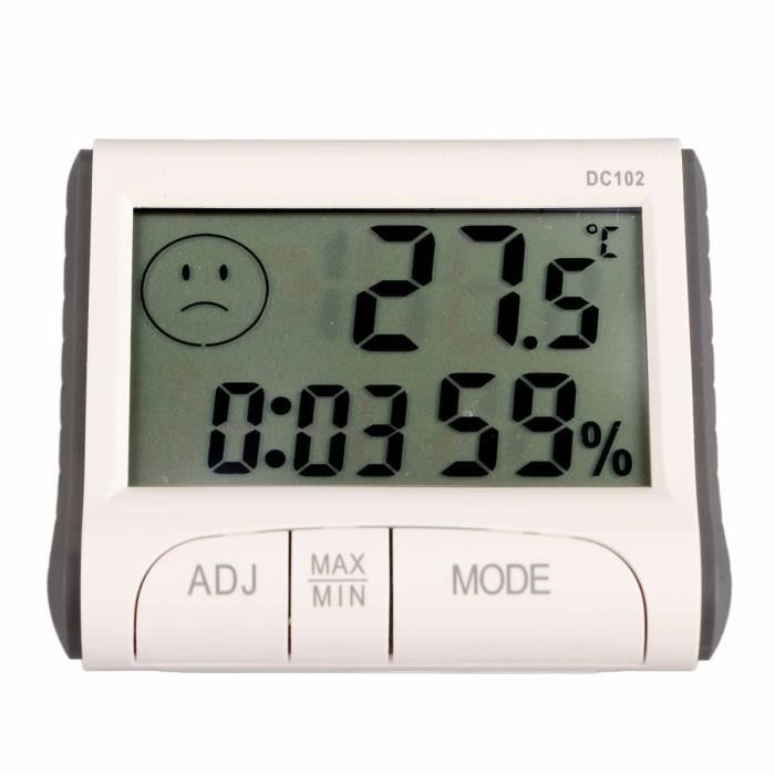 Contrôleur D'humidité Numérique XH-W3005 - Plage 0-99% RH, Précision 0.1%, Sortie Directe, Tension 12V/24V/220V Au Choix