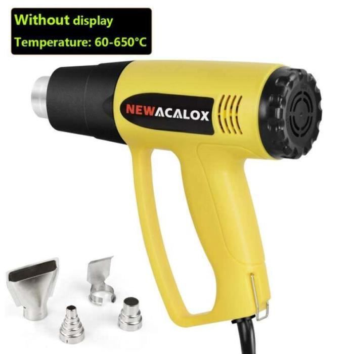Pistolet à Air Chaud GJ-8018LCD 450W 220V 450°C, Dessoudage, Station de Soudure Réglable IC, SMD, BGA (Envoi possible..) - Bricolage Pistolet à Air Chaud GJ-8018LCD 450W 220V 450°C, Dessoudage, Station de Soudure Réglable IC, SMD, BGA (Envoi possible..) - Bricolage