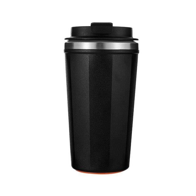 Gourde En Verre Réutilisable 500ml - Avec Paille Et Couvercle Anti-fuite, Pour Café, Thé, Boissons Chaudes/froides