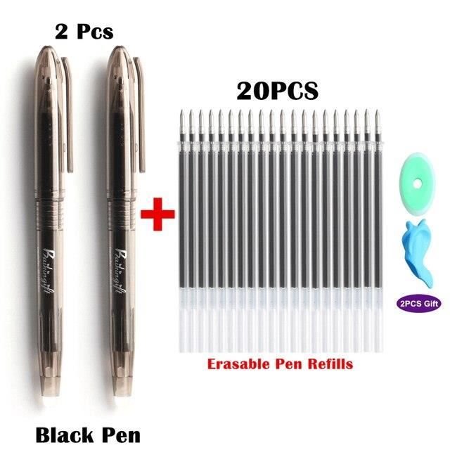 4 Stylos Effaçables Thermosensibles 0,4mm - Thème Noël (Père Noël, Bonhomme De Neige...) - Cadeau Bureau Étudiant