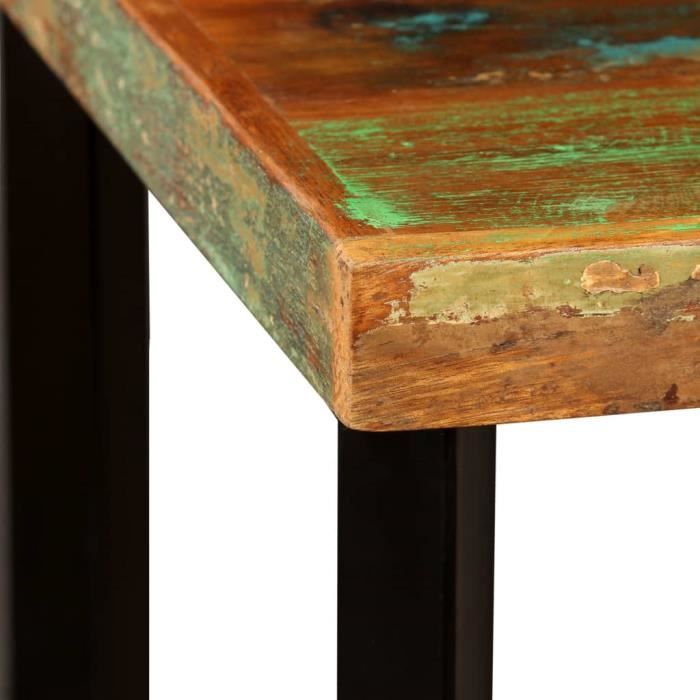 HUA - Tables à manger - Table de salle à manger 60x60x75 cm Bois de