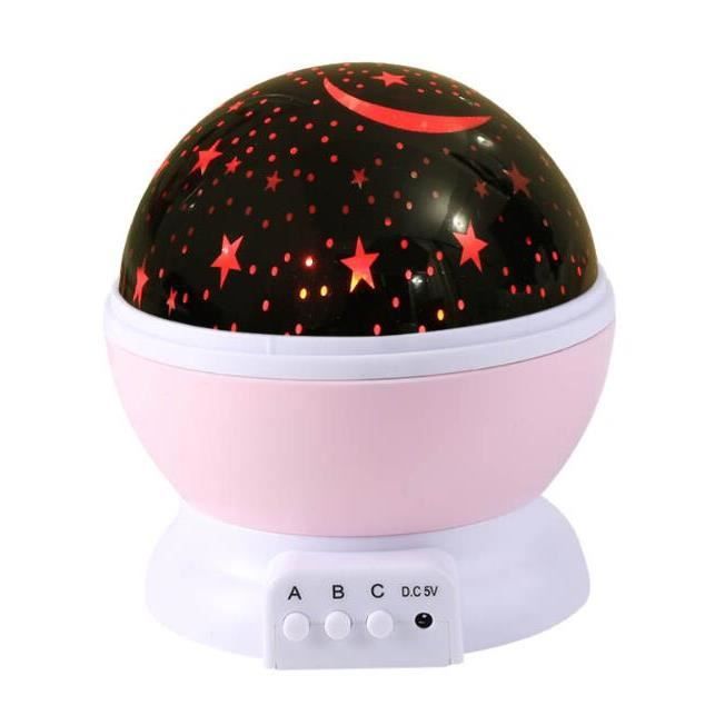 Moredig Veilleuse Enfant, Lampe Projecteur 360°Rotation Romantique