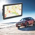 Navigateur voiture 7 pouces HD écran tactile 256 Mo, 8 Go GPS FM Bluetooth-CER-1