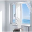 GOBRO4M Joint de Fenêtre Kit De Calfeutrage Pour Climatiseurs Mobiles et Sèche-linge Blanc-1