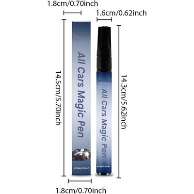 Stylo Réparation Rayures Voiture - Kit 2 Stylos Magiques Universels, Anti-Rouille, Imperméable