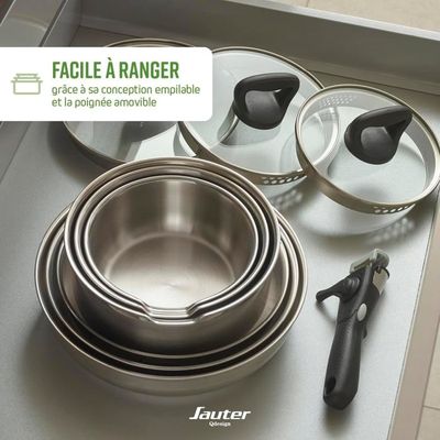Batterie de cuisine avec poele induction - Comparer les prix