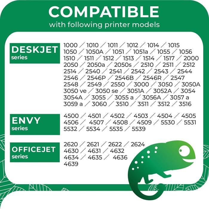 Cartouches Encre COLORETTO 301XL - Compatibles HP | Haut Rendement | Noir & Couleur | Pour DeskJet/ENVY/OfficeJet