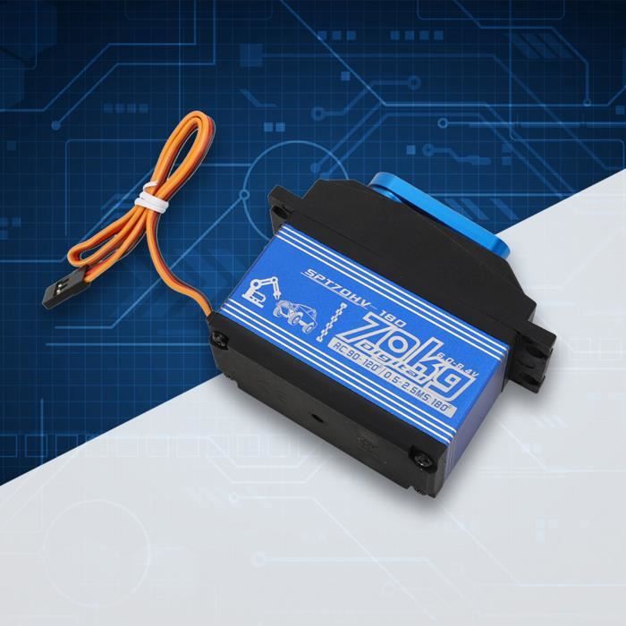 Servomoteur de direction numérique en métal td8820, mécanisme de