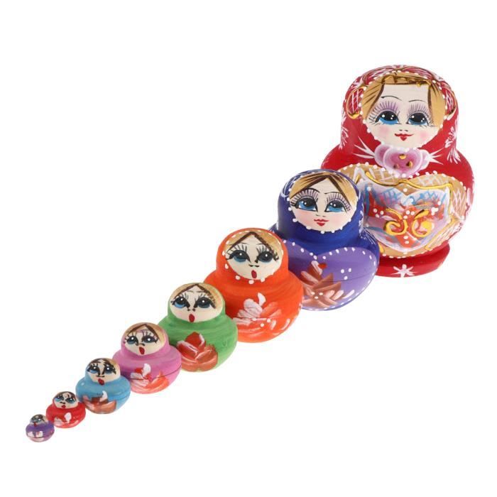 Kit de poupées en bois - DIOCHE - Poupées à chevilles - 10 pièces Kit de poupées en bois - DIOCHE - Poupées à chevilles - 10 pièces
