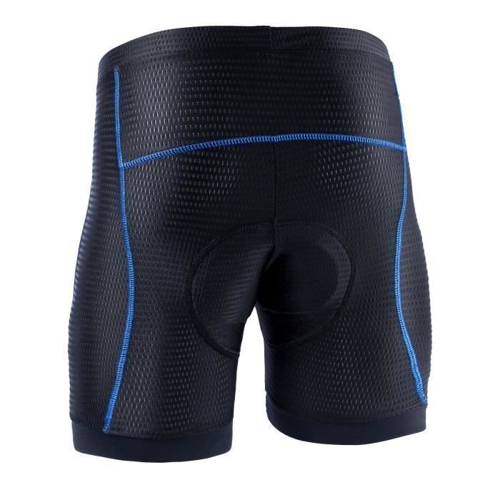 Shorts de Cyclisme Hommes Cuissard Velo Homme avec Coussin 3D