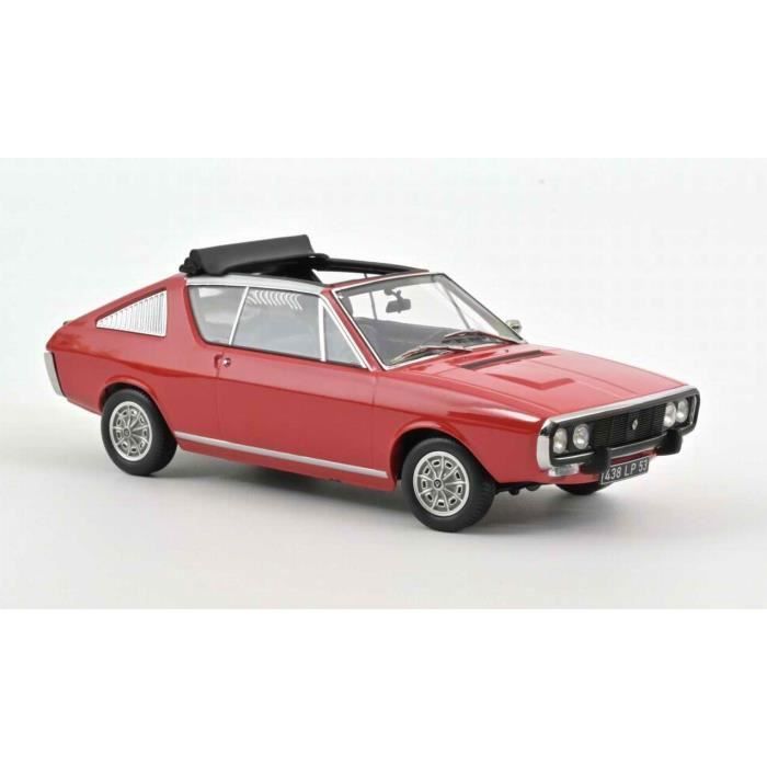 Renault 17 TS Bleue 1974 - Norev 1/43 Miniature En Boîte - Collection