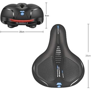SURENHAP siège de vélo de route Selle de vélo de route noire creuse