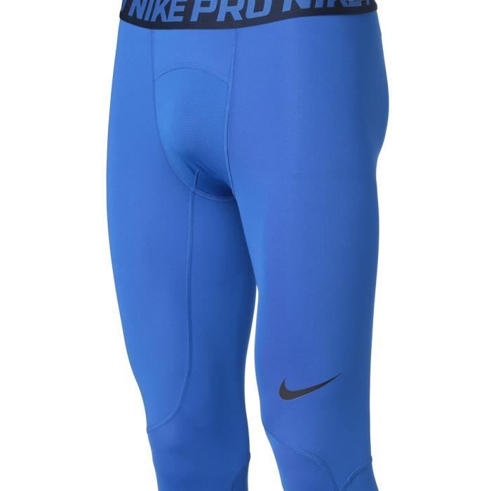 NIKE Collant Pro Tights - Homme - Bleu - Cdiscount Sport