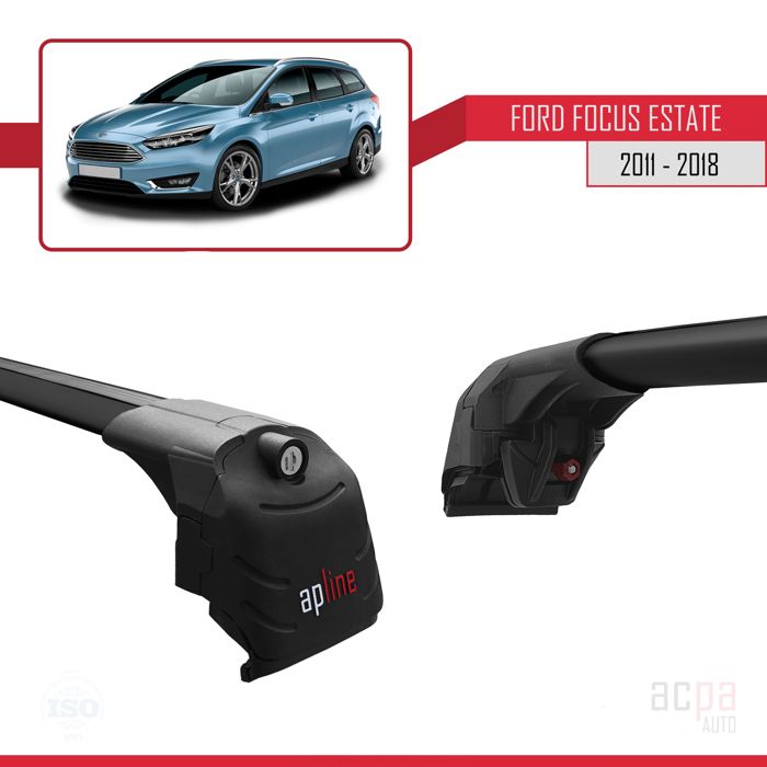Apline Compatible avec Ford KUGA (CX482) 2020-2024 Barres de Toit ACE-2 Railing Porte-Bagages de voiture GRIS Apline Compatible avec Ford KUGA (CX482) 2020-2024 Barres de Toit ACE-2 Railing Porte-Bagages de voiture GRIS