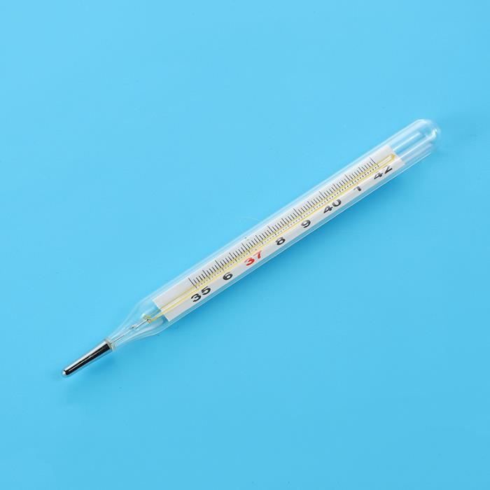 A1 - Thermomètre médical en verre de mercure, dispositif de mesure