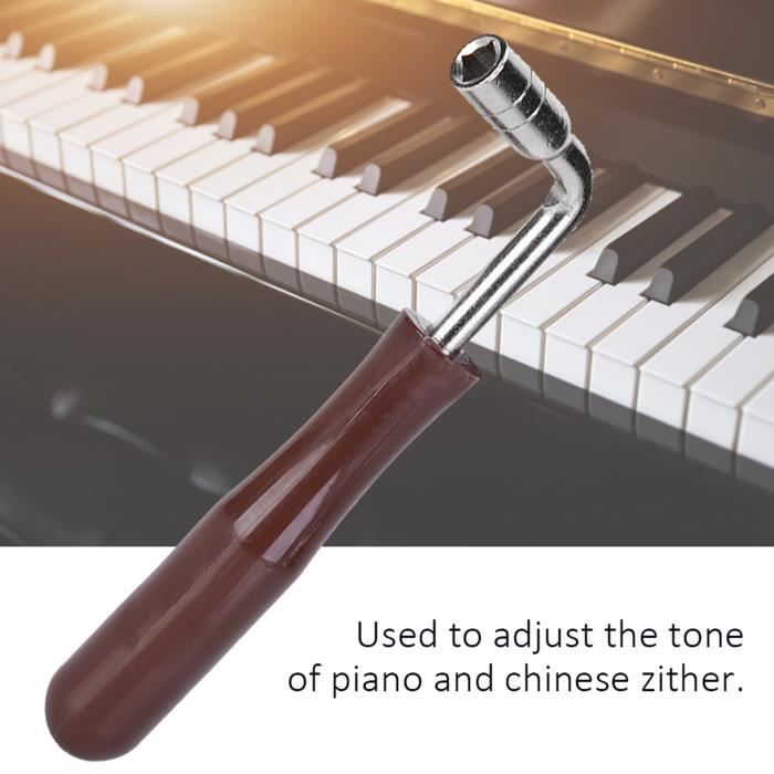 Garosa Accessoires pour instruments de musique Clé Outil Piano Kit de  Réglage Accessoires d'Instrument Musique Forme de L Petit - Cdiscount  Instruments de musique