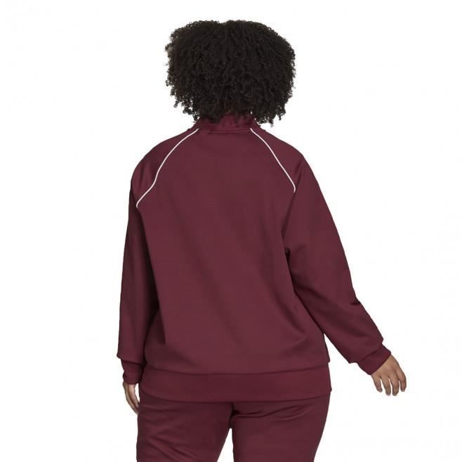 Veste de surv tement adidas Originals PRIMEBLUE SST Femme Bordeaux Manches longues