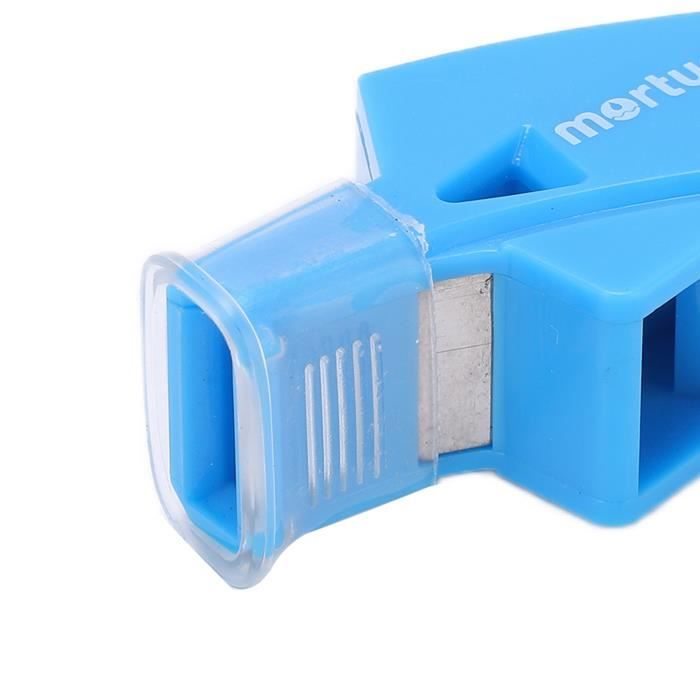 Lot De 4 Sifflets Plastique Avec Clip Doigt UKCOCO - Pour Arbitres, Entraîneurs, Sécurité
