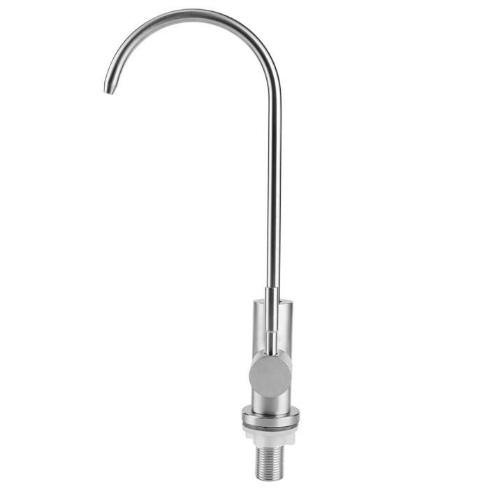 FHE G1 2in 304 Stainless Steel Kitchen Drinking Water Tap Faucet for RO Water Filtration System Cdiscount Bricolage