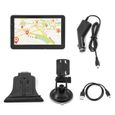 Navigateur voiture 7 pouces HD écran tactile 256 Mo, 8 Go GPS FM Bluetooth-CER-3