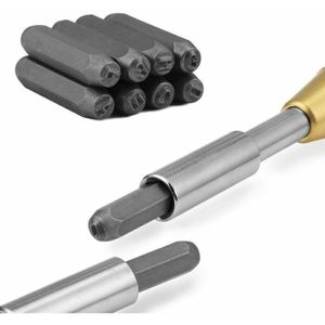 Jeu De 9 Poinçons à Frapper – Chiffres 8 Mm – BGS Technic 04117 – Marquage à Froid