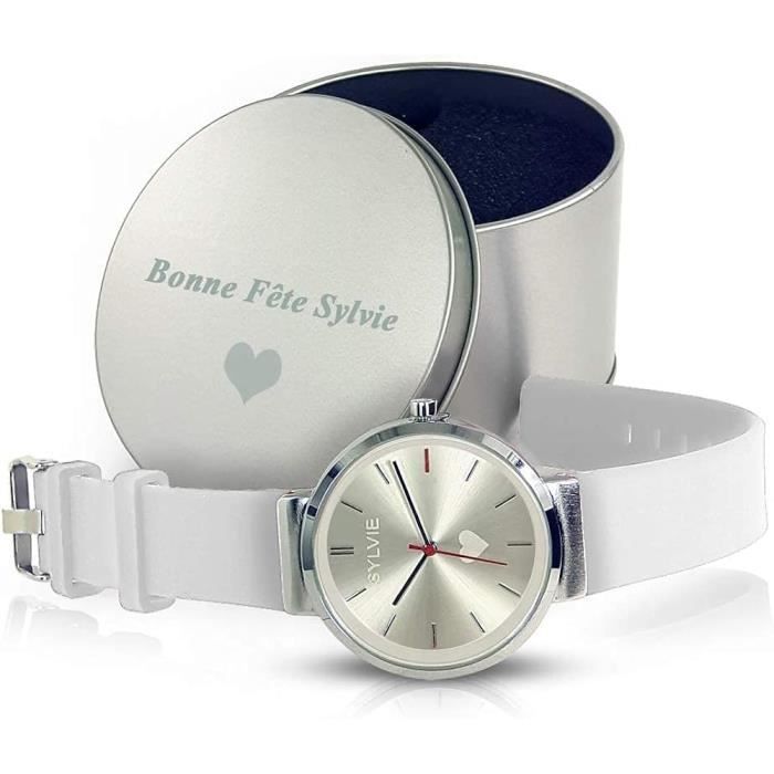 Montre deals personnalisable gravure