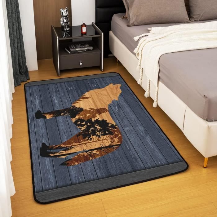 Tapis De Souris écureuil Roux Destination Vinyl - Dimensions 19,6 X 23,5 Cm, épaisseur 3 Mm - Design Forêt, Imprimé Au Royaume-Uni