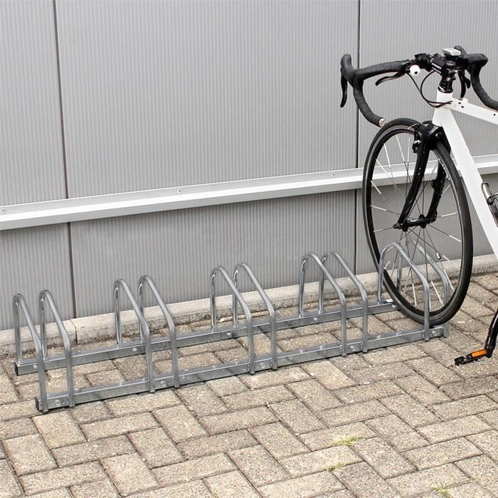 WOLTU Râtelier Vélo pour 5 Vélos Range Vélo au Sol ou Mural
