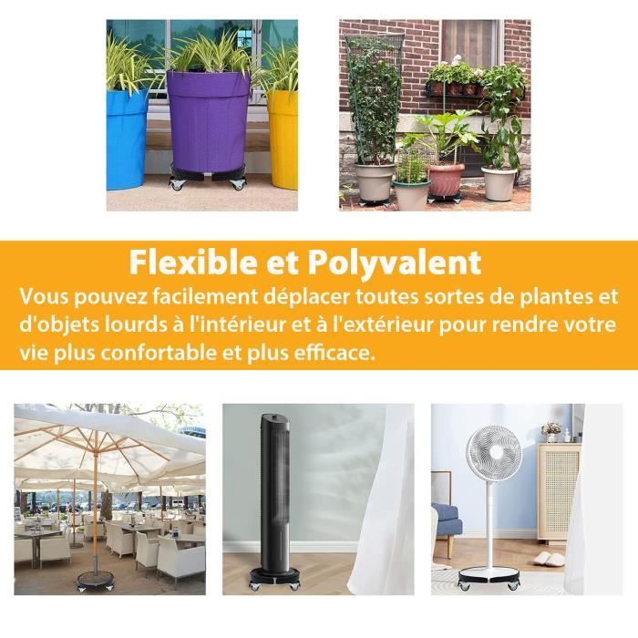 Lot 3 Parasols Pour Plantes Extérieur - Protection Solaire 65% Réglable Pour Jardin Et Pots