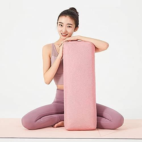 Coussin De Yoga Rectangulaire En Polyester Lavable Et Portable Pour Le