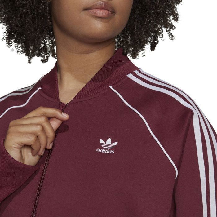 Veste de survêtement adidas Originals PRIMEBLUE SST Bordeaux