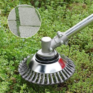 Brosse Désherbage 200mm Pour Débroussailleuse Stihl - Fil Acier - Alésage 25.4mm - Kit Installation Inclus